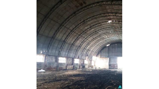 Арочник (под разборку) 792 кв.м. (44м х 18м), инв. №1114 (Витебская обл., Браславский р-н, д.Детковцы)