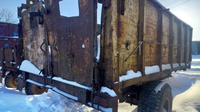 Полуприцеп самосвальный 2Л 9Т (без постановки на учет), инв. №878 (Витебская обл., Миорский р-н, Повятский с/с, д.Паташня, ул. Молодёжная, 13)