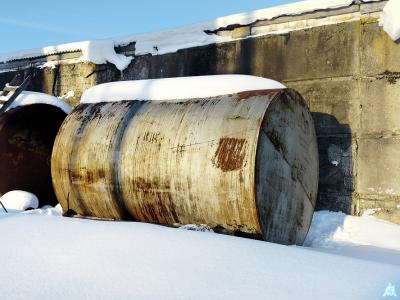 Цистерна 25 куб.м., инв. №118 (Витебская обл., Миорский р-н, Повятский с/с, д.Паташня, ул. Молодёжная, 13)