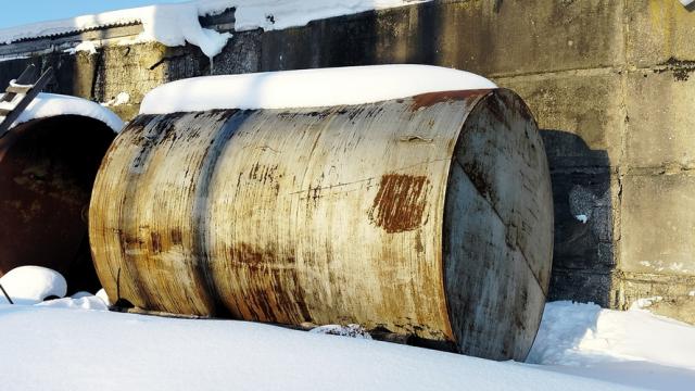 Цистерна 25 куб.м., инв. №118 (Витебская обл., Миорский р-н, Повятский с/с, д.Паташня, ул. Молодёжная, 13)