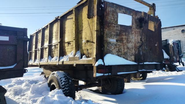 Полуприцеп самосвальный 2Л 9Т (без постановки на учет), инв. №878 (Витебская обл., Миорский р-н, Повятский с/с, д.Паташня, ул. Молодёжная, 13)