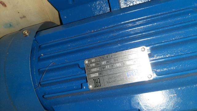 Оборудование навозоудаления (электродвигатель АИР 90L4 Y1), инв. №004 (Витебская обл., Браславский р-н, аг.Друя, ул. Браславская, 62)