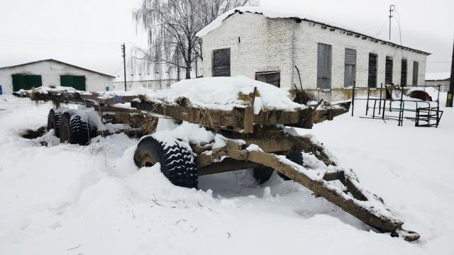 Прицеп для перевозки рулонов 9м (без постановки на учет), инв. №5012 (Витебская обл., Миорский р-н, Повятский с/с, д.Паташня, ул. Молодёжная, 13)