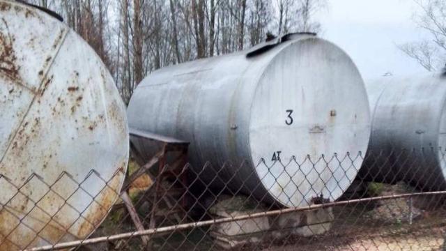 Бочка 25 м3, инв. №787 (Витебская обл., Ушачский р-н, аг.Глыбочка, ул. Центральная, 31В)