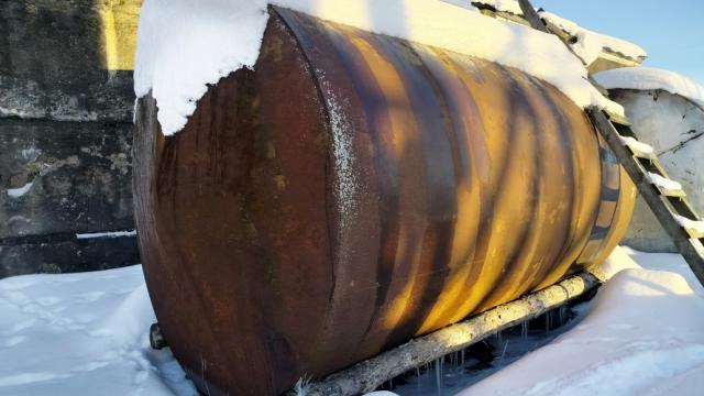 Цистерна 25 куб.м., инв. №7 (Витебская обл., Миорский р-н, Повятский с/с, д.Паташня, ул. Молодёжная, 13)