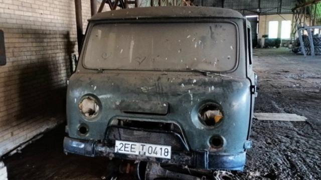 Кузов от автомобиля УАЗ (Витебская обл., Ушачский р-н, аг.Глыбочка, ул. Центральная, 31В)