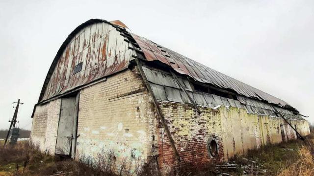 Арочник (под разборку) 792 кв.м. (44м х 18м), инв. №1114 (Витебская обл., Браславский р-н, д.Детковцы)