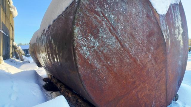 Цистерна 25 куб.м., инв. №7 (Витебская обл., Миорский р-н, Повятский с/с, д.Паташня, ул. Молодёжная, 13)