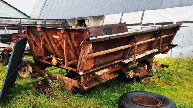 Машина для внесения твердых органических удобрений ПРТ-7А, инв. №426/1 (Витебская обл., Шумилинский р-н, аг.Слобода, ул. Приозерная, 54)