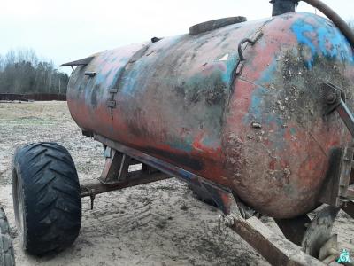 Бочка на колесах 6 куб.м., инв. №5010 (Витебская обл., Браславский р-н, аг.Друя, ул. Браславская, 62)