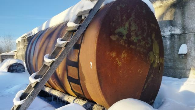 Цистерна 25 куб.м., инв. №7 (Витебская обл., Миорский р-н, Повятский с/с, д.Паташня, ул. Молодёжная, 13)