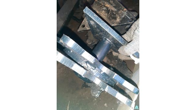 Оборудование навозоудаления (рамка под редуктор шестеренчатый - 2 шт.), инв. №007 (Витебская обл., Браславский р-н, аг.Друя, ул. Браславская, 62)