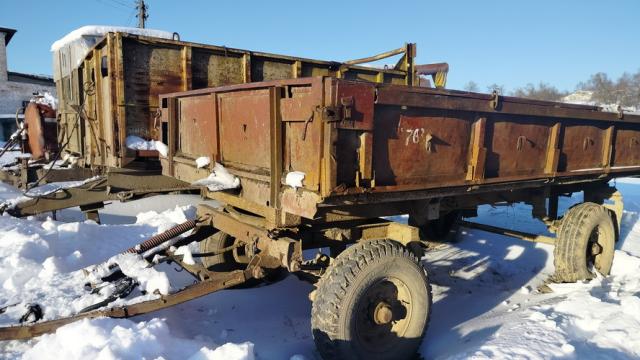 Прицеп 2ПСТ4 (без постановки на учет), инв. №763 (Витебская обл., Миорский р-н, Повятский с/с, д.Паташня, ул. Молодёжная, 13)