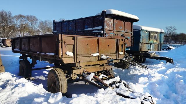 Прицеп 2ПСТ4 (без постановки на учет), инв. №763 (Витебская обл., Миорский р-н, Повятский с/с, д.Паташня, ул. Молодёжная, 13)