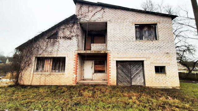 Здание нежилое пл. 155,0 кв.м., инв. №1182 (Витебская обл., Браславский р-н, Друевский с/с, аг.Друйск, ул. Центральная, 6)